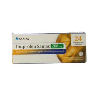 Sanias Sanias Ibuprofène 200 mg 24 comprimés
