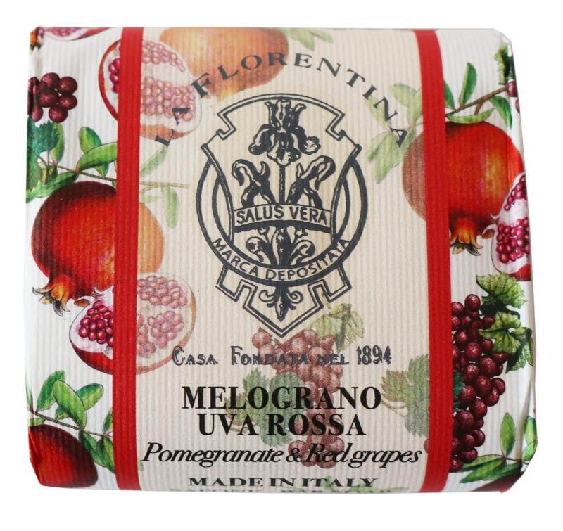 La Florentina Jabón granada-uva roja 106 gramos
