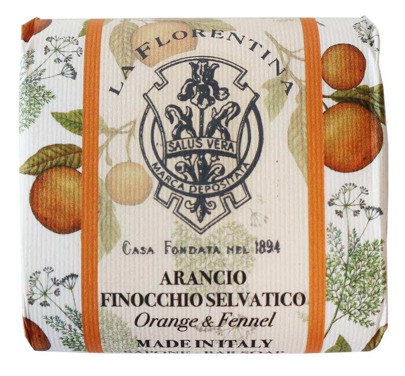 La Florentina Jabón naranja-hinojo silvestre 106 gramos