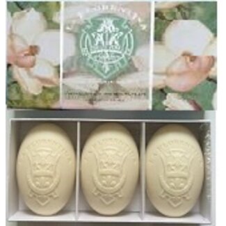 La Florentina Saponetta La Florentina Magnolia 3 x 150 grammi, 3 Pezzi