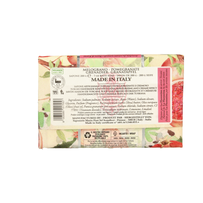 La Florentina Pomegranate Soap 200g
