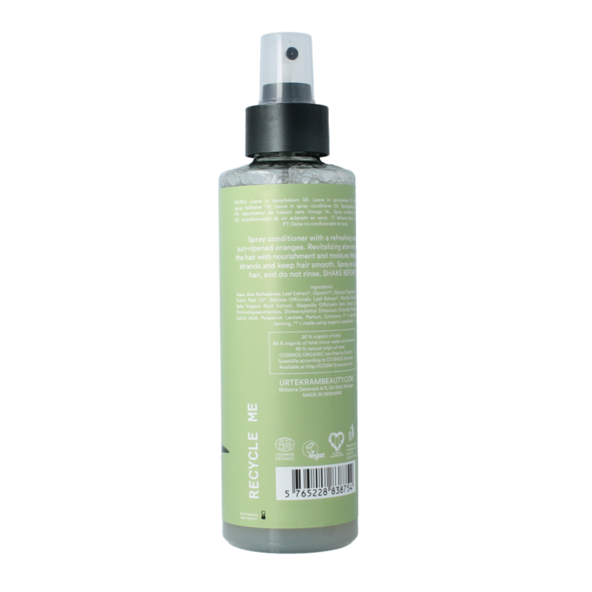 Urtekram Conditioner spray aloe vera 250 Millilitres