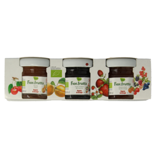 Fiordifrutta Fiordifrutta Mix de mermelada de frutas ecológica 3 x 25 g (75 g)