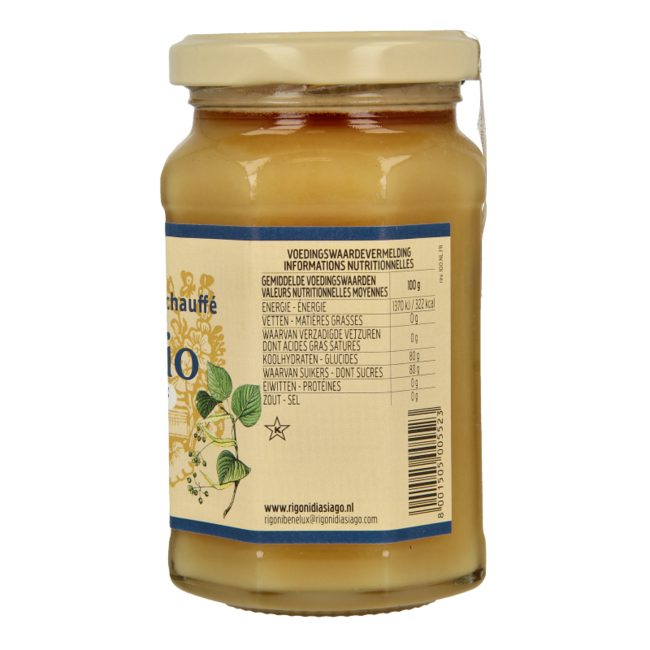 Mielbio Miel en crema de flor de tilo bio 300 Gramos