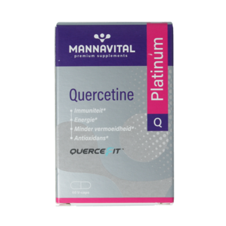 Mannavital Mannavital Quercetine platinum 60 Cápsulas vegetarianas