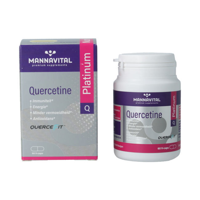 Mannavital Quercetine platinum 60 Vegetarian capsules