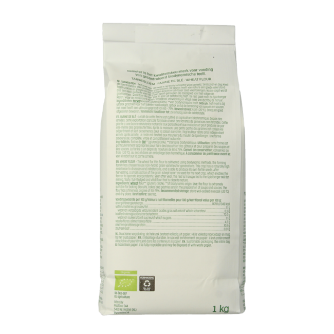 Harina de trigo demeter bio 1 Kilogramo