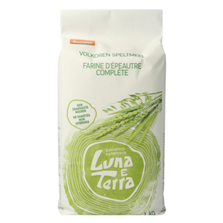 Luna E Terra Harina de espelta integral Demeter bio 1 kg