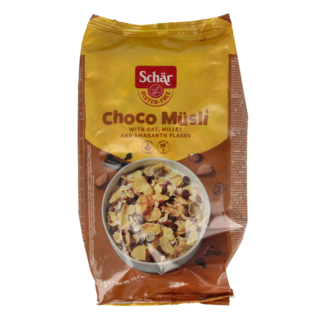 Schar Schar Choco muesli sin gluten 375 gramos