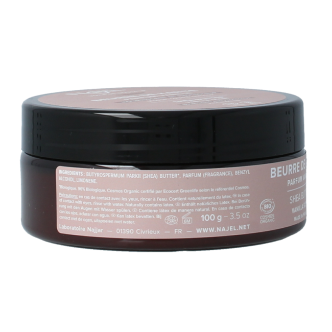 Najel Aleppo Shea Butter Vanilla 100g