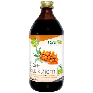 Biotona Biotona Zumo de espino amarillo bio 500 Mililitros