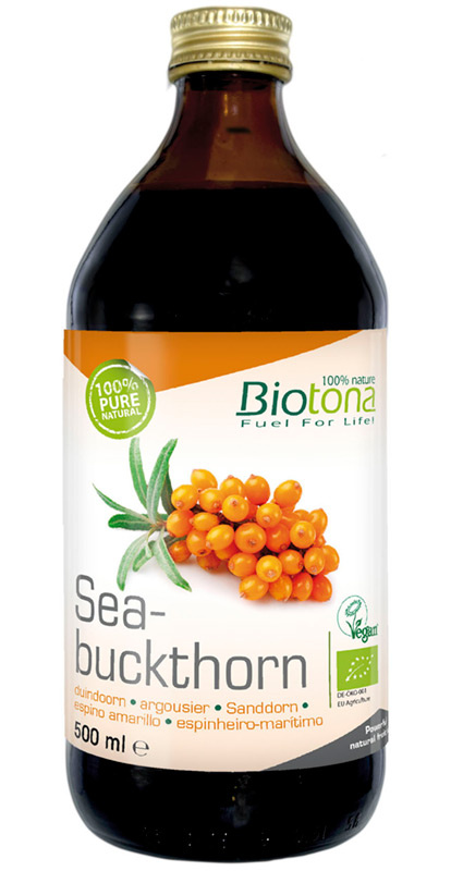 Biotona Succo Olivello Spinoso Biologico 500ml | MyFitRank