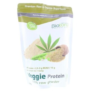 Biotona Biotona Veggie protein raw bio 1 Kilogramm