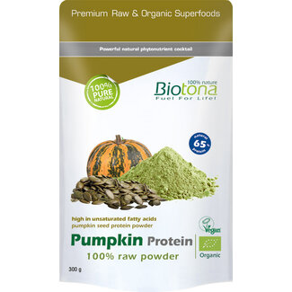 Biotona Biotona Pumpkin protein powder organic 300 Gram