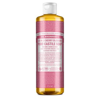 Dr Bronners Sapone Liquido Dr Bronners Fiori di Ciliegio 475 Millilitri
