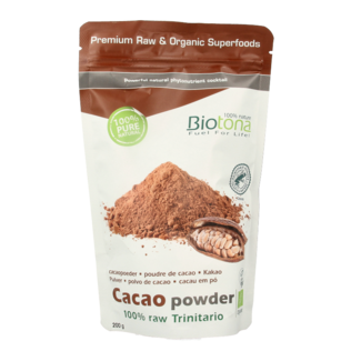 Biotona Biotona Cacao raw powder bio 200 gramos