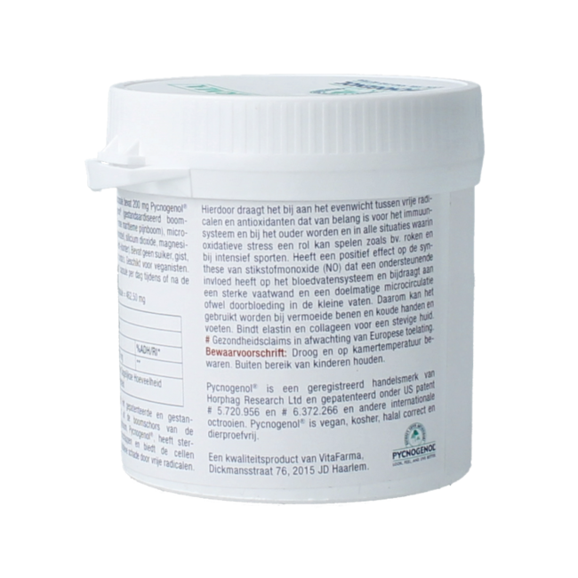 VitaFarma Pycnogenol 200 90 Vegetarian Capsules