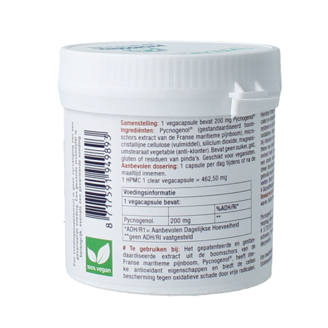 VitaFarma Pycnogenol 200 90 capsule vegetali