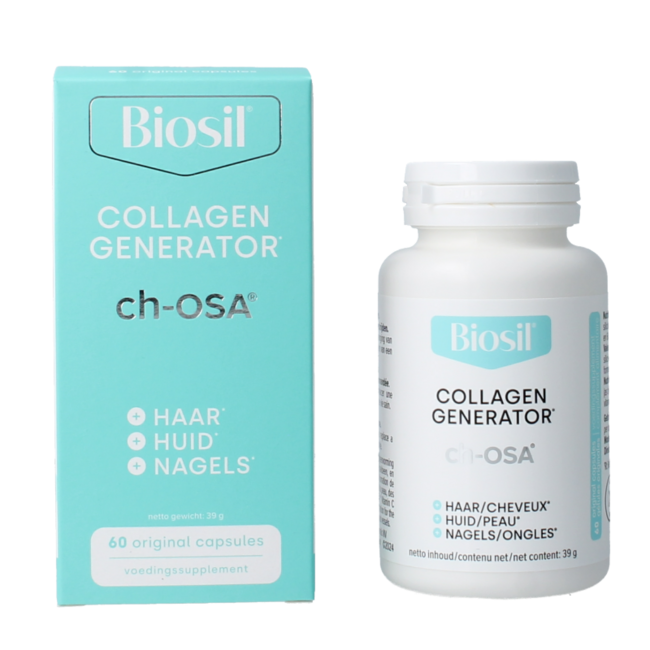 Biosil Piel cabello uñas 60 Cápsulas vegetarianas