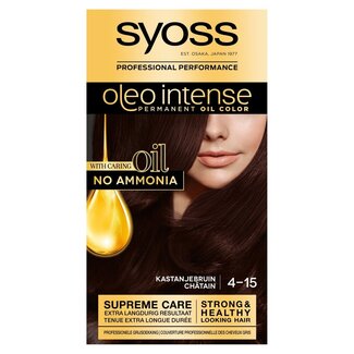 Syoss Syoss Color Oleo Intense 4-15 kastanjebruin haarverf  1 Set