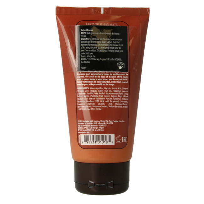 Australian Gold Bronze Sunshine bronzant naturel 133 ml
