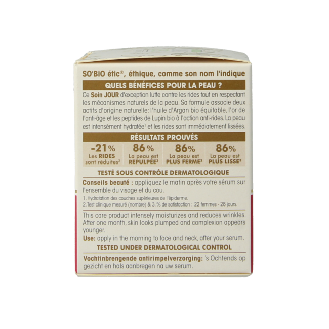 So Bio Etic Dagcreme moisturizing anti rimpel 50 Milliliter
