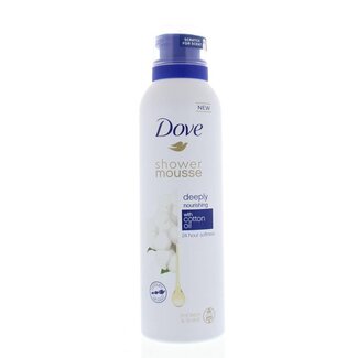 Dove Dove Mousse de ducha aceite de algodón 200 mililitros