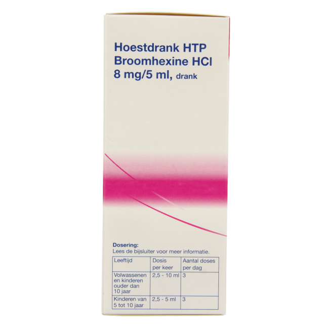 Sirop contre la toux Bromhexine 8 mg 150 ml