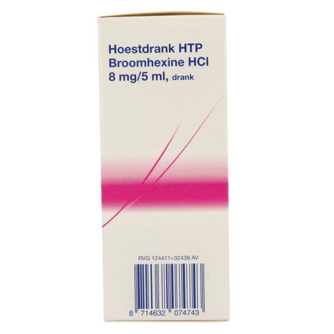 Sirop contre la toux Bromhexine 8 mg 150 ml