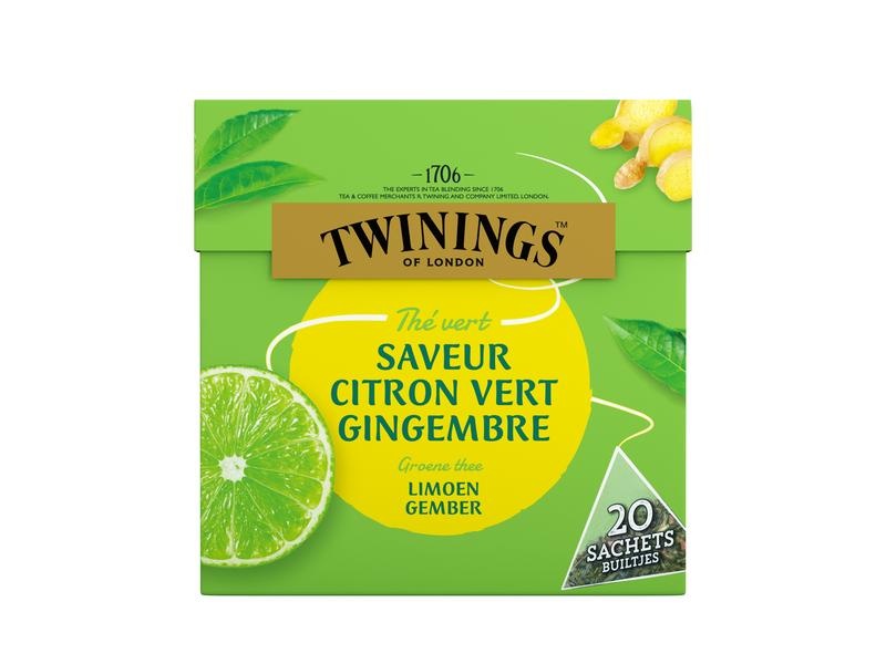 Twinings Tè Verde Lime e Zenzero 20 Bustine: Recensione