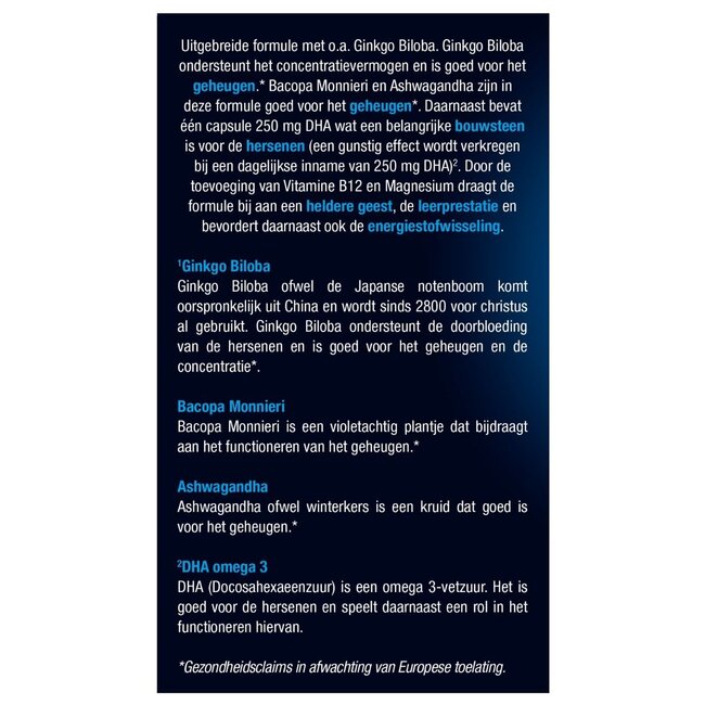 Lucovitaal Gedächtnis & Konzentration 30 Kapseln