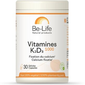 Be-Life Vitamine K2-D3 1000 30 gélules