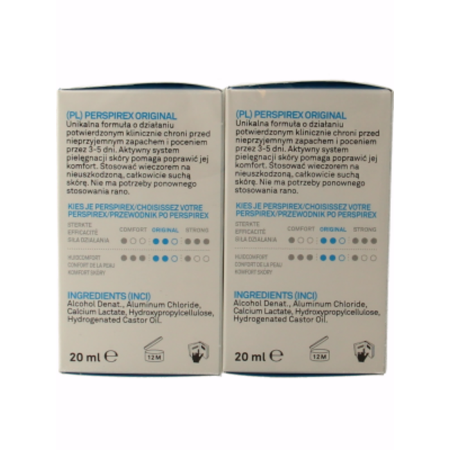 Perspirex Antitraspirante roll-on Originale 20 Millilitri