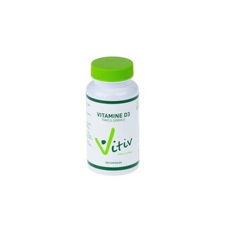 Vitiv Vitiv Vitamine D3 3000 UI 360 capsules