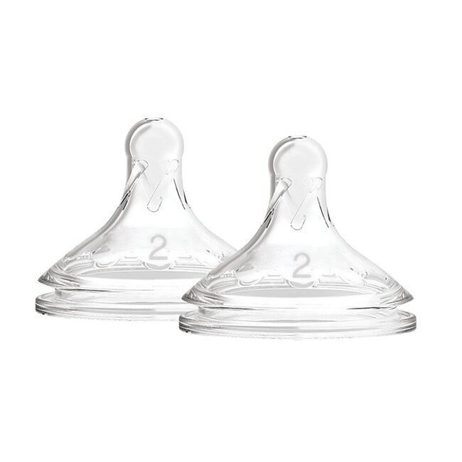 Options+ Level 2 Wide-Neck Teats, 2 Pack