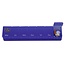 7-day pill box transparent blue 1 piece