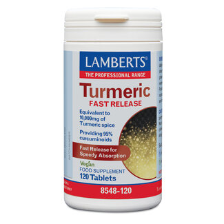 Lamberts Lamberts Cúrcuma liberación rápida (Turmeric) 120 comprimidos