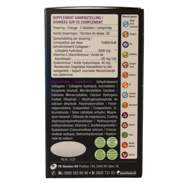 Lucovitaal Super collagene 2000 60 Compresse