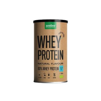 Purasana Purasana Organic Natural Whey Protein 400g
