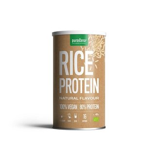 Purasana Purasana Protéine de riz vegan bio 400 g