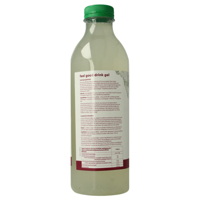 Gel d'aloe vera à boire vegan bio 1 litre