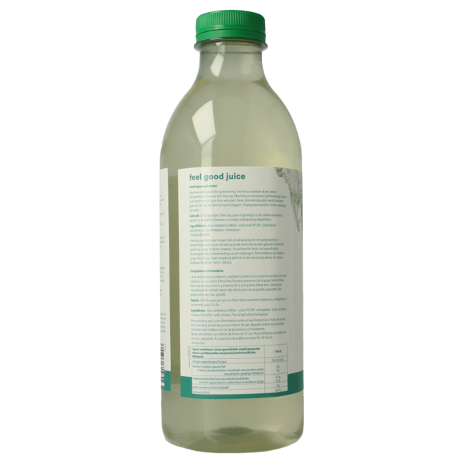 Zumo de aloe vera vegano bio 1 Litro
