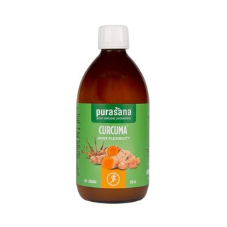 Purasana Purasana Kurkuma Boswellia & Harpago Gelenkflexibilität Bio 500 Milliliter