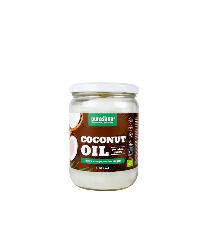 Purasana Olio di Cocco Bio Extra Vergine - 500ml