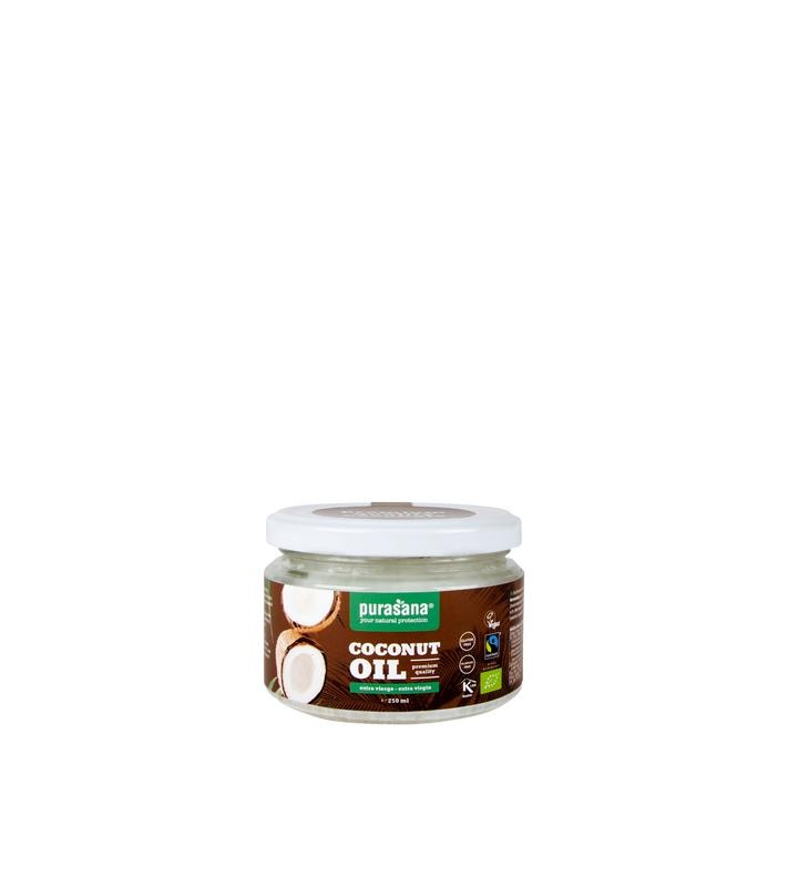 Purasana Olio di Cocco Biologico Extra Vergine - 250ml