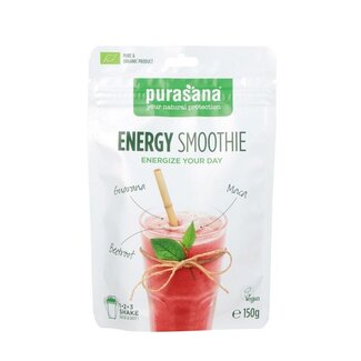 Purasana Purasana Energy smoothie shake vegan organic 150 Gram