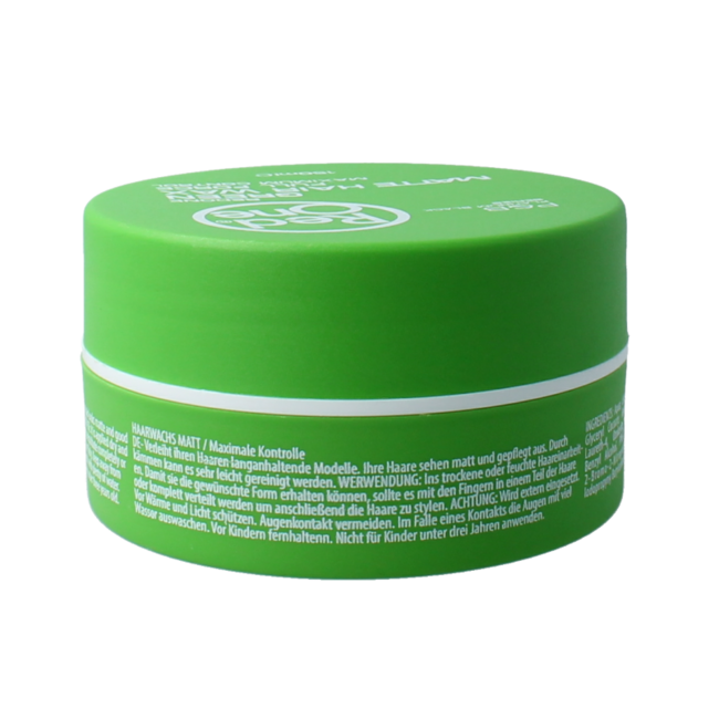 Cera para el cabello Haarwax verde mate 150 mililitros