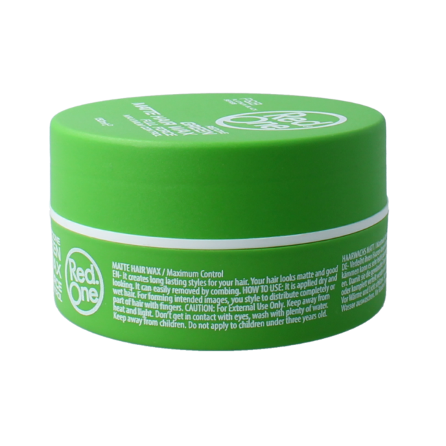 Cera para el cabello Haarwax verde mate 150 mililitros