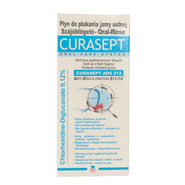 Colutorio Curasept ADS - Clorhexidina 0,12% 200 mililitros