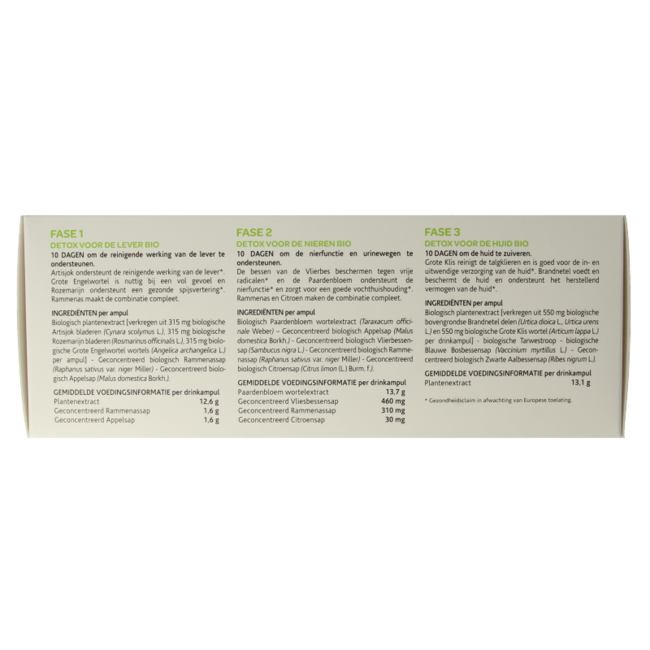 Organic Detox 30-Day Course 30 Ampoules